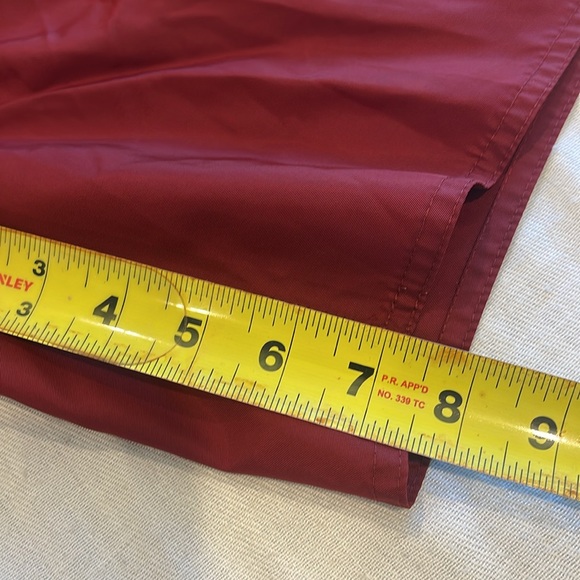 28004 Vintage Brixton Mfg. Nylon Green Board-shorts Men's 32 Oceanside Cali EUC - Picture 7 of 9